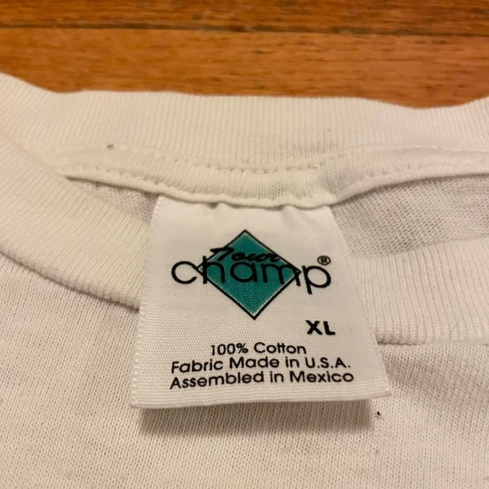 VTG 90s San Francisco California United States of‎ America logo rip tshirt XL